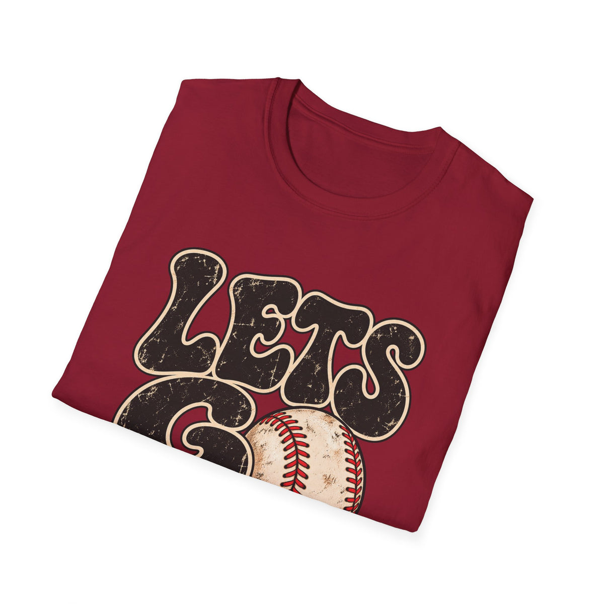 Lets Go Baseball Graphic T‑Shirt