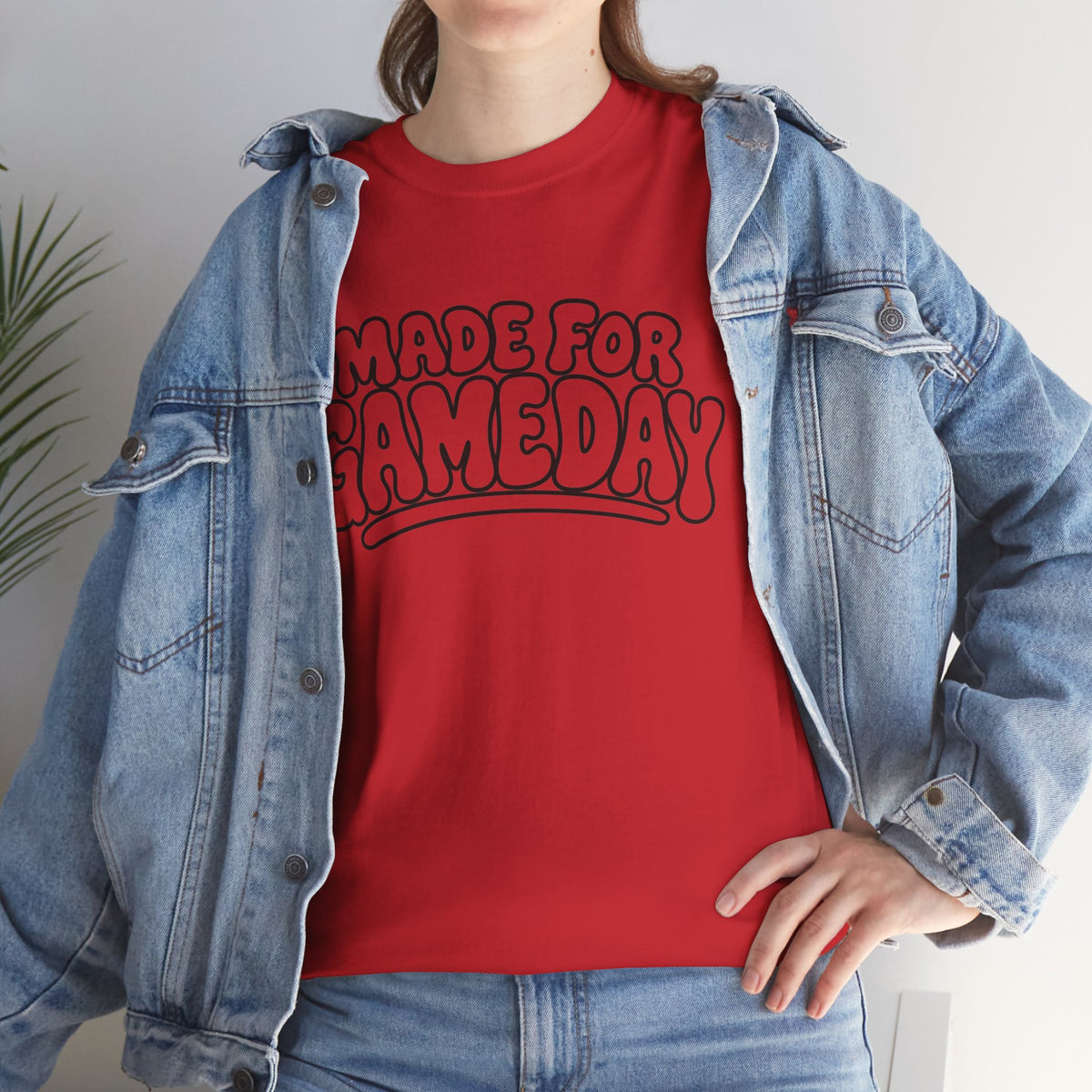 Made for Gameday Tee — Retro Sports Fan Graphic T‑Shirt
