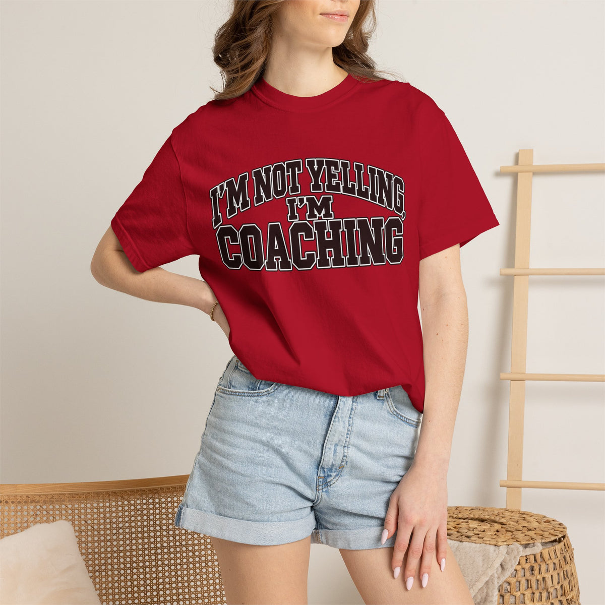 I'm Not Yelling I'm Coaching T-Shirt