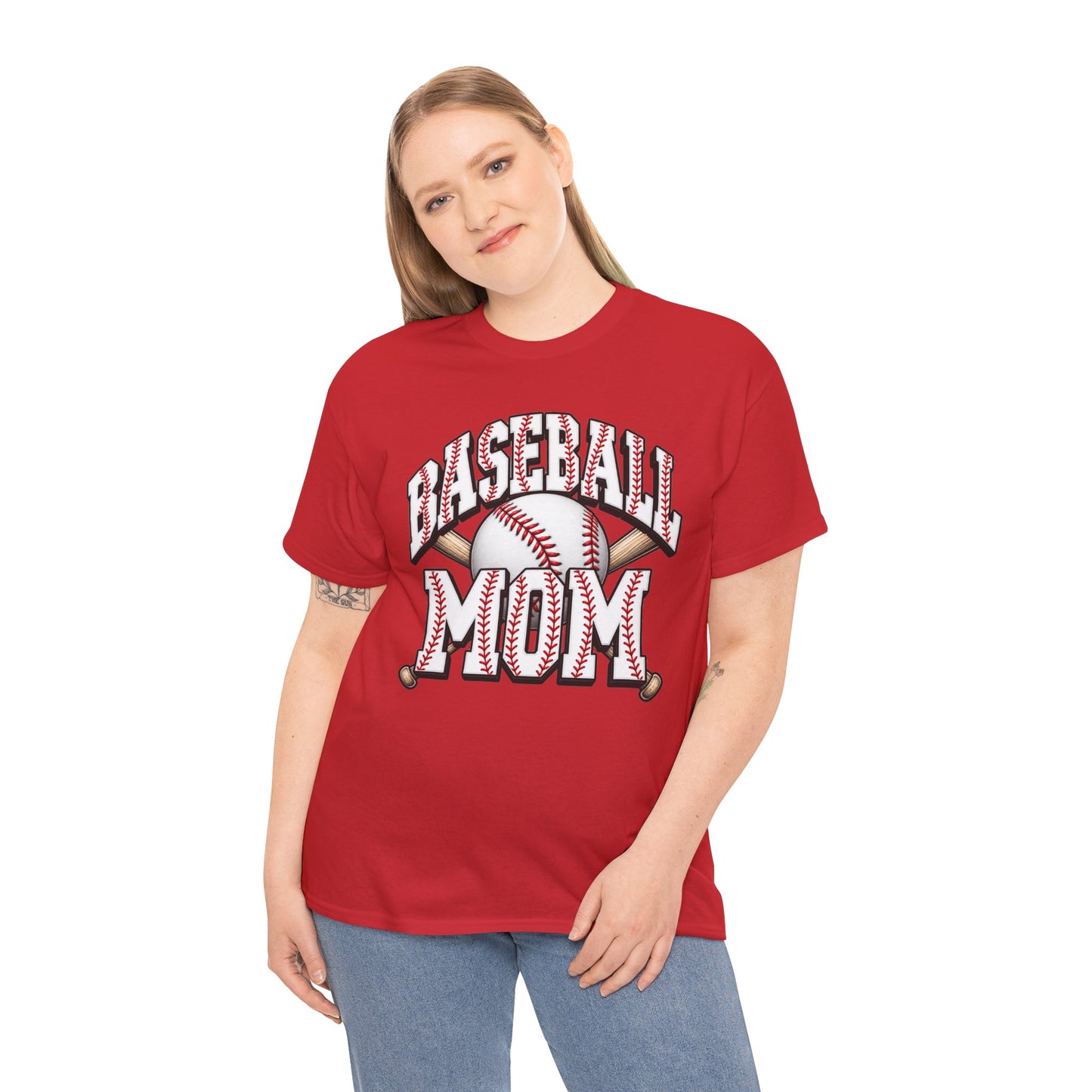 Baseball Mom T-Shirt – Retro Baseball Graphic Tee for Proud Moms
