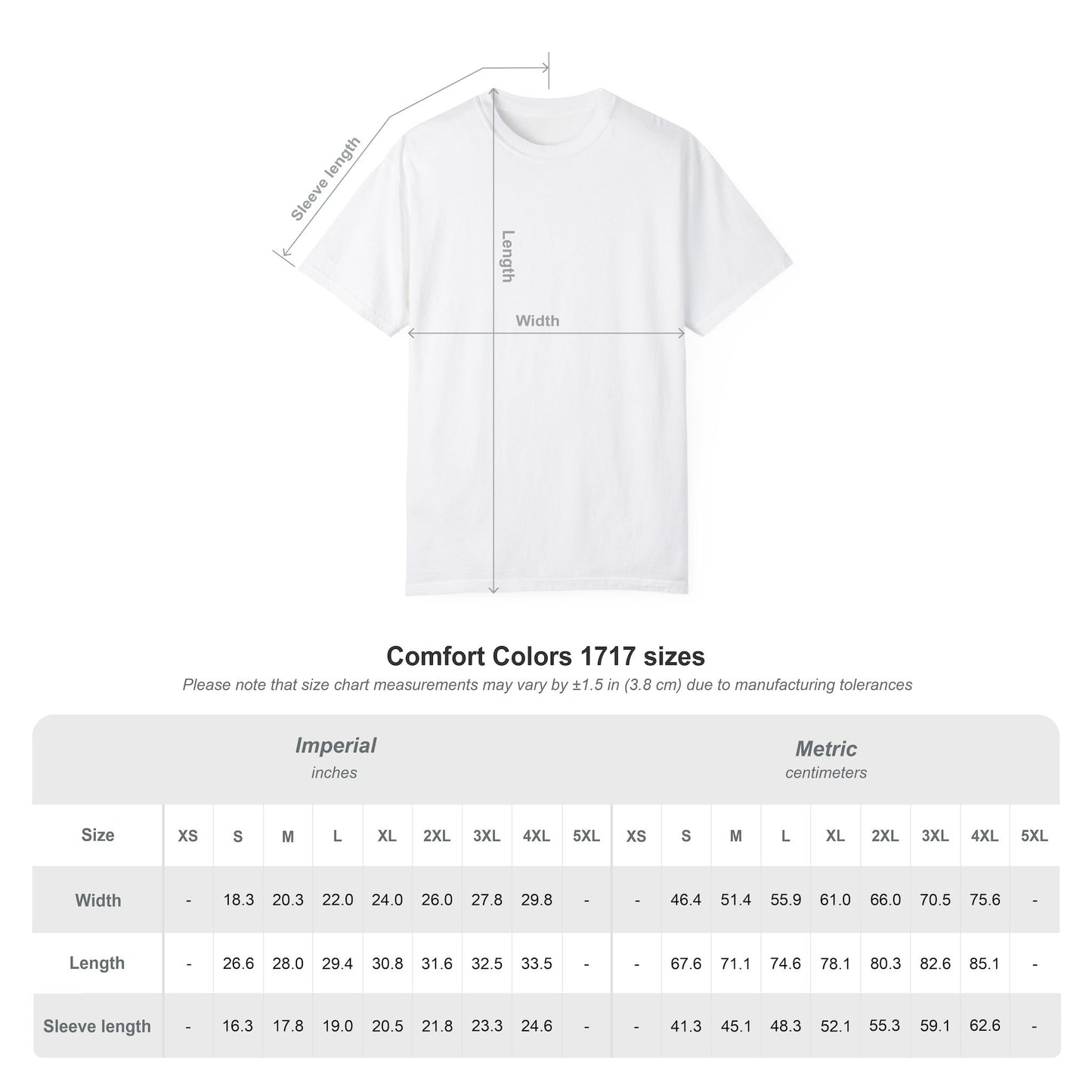 Unisex Garment-Dyed T-shirt