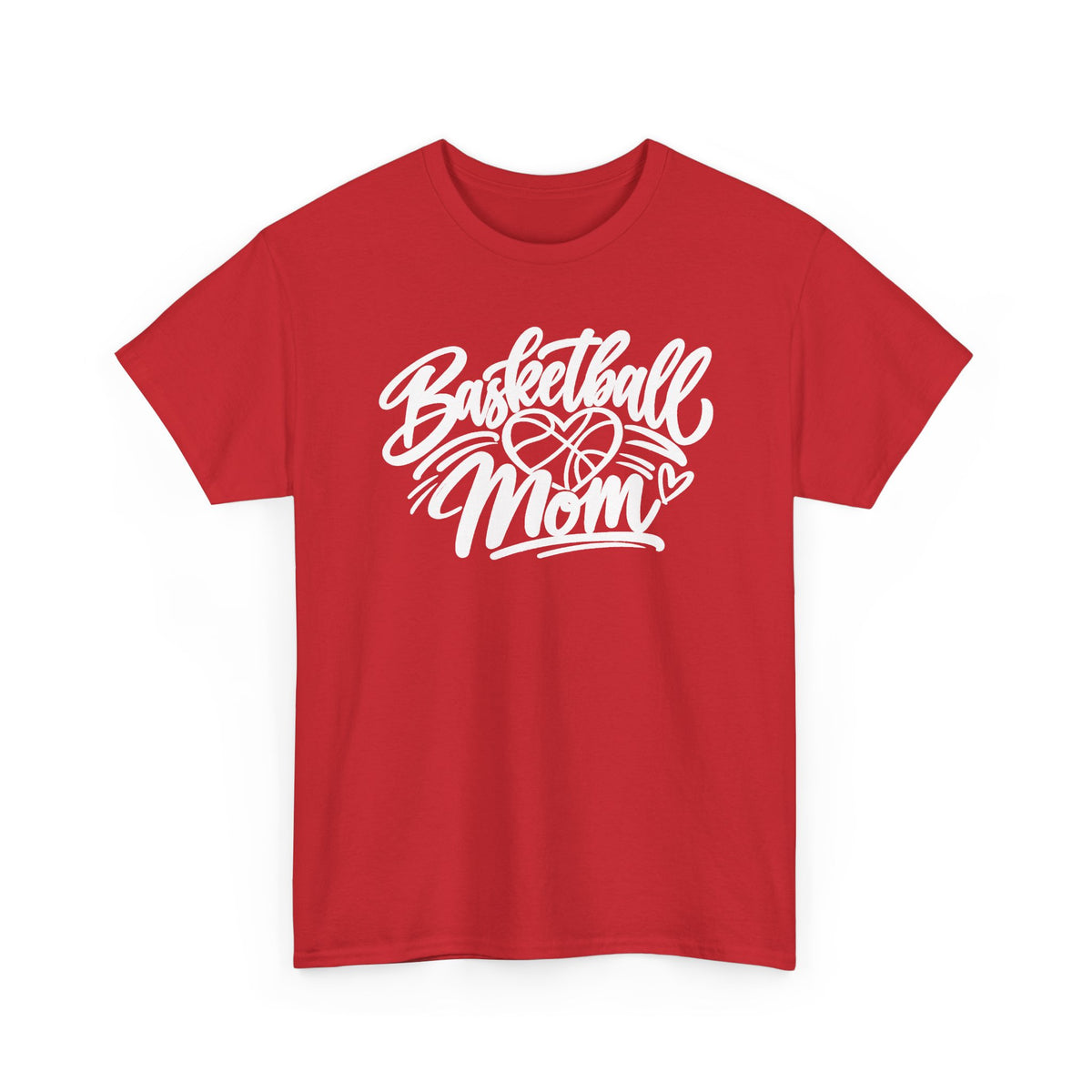Basketball Mom T-Shirt — Script Logo Tee for Proud Coaches & Fans