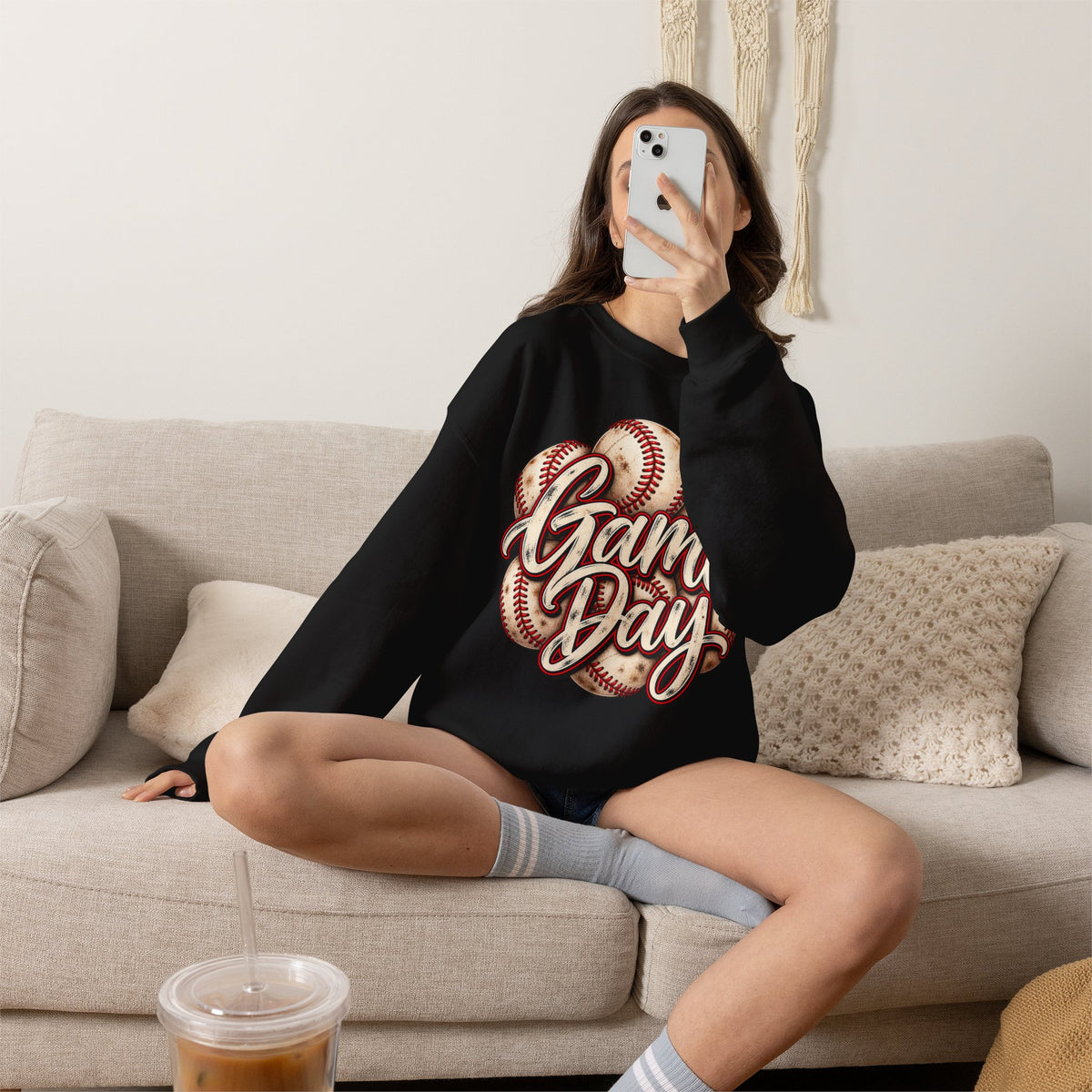 Game Day Baseball Sweatshirt