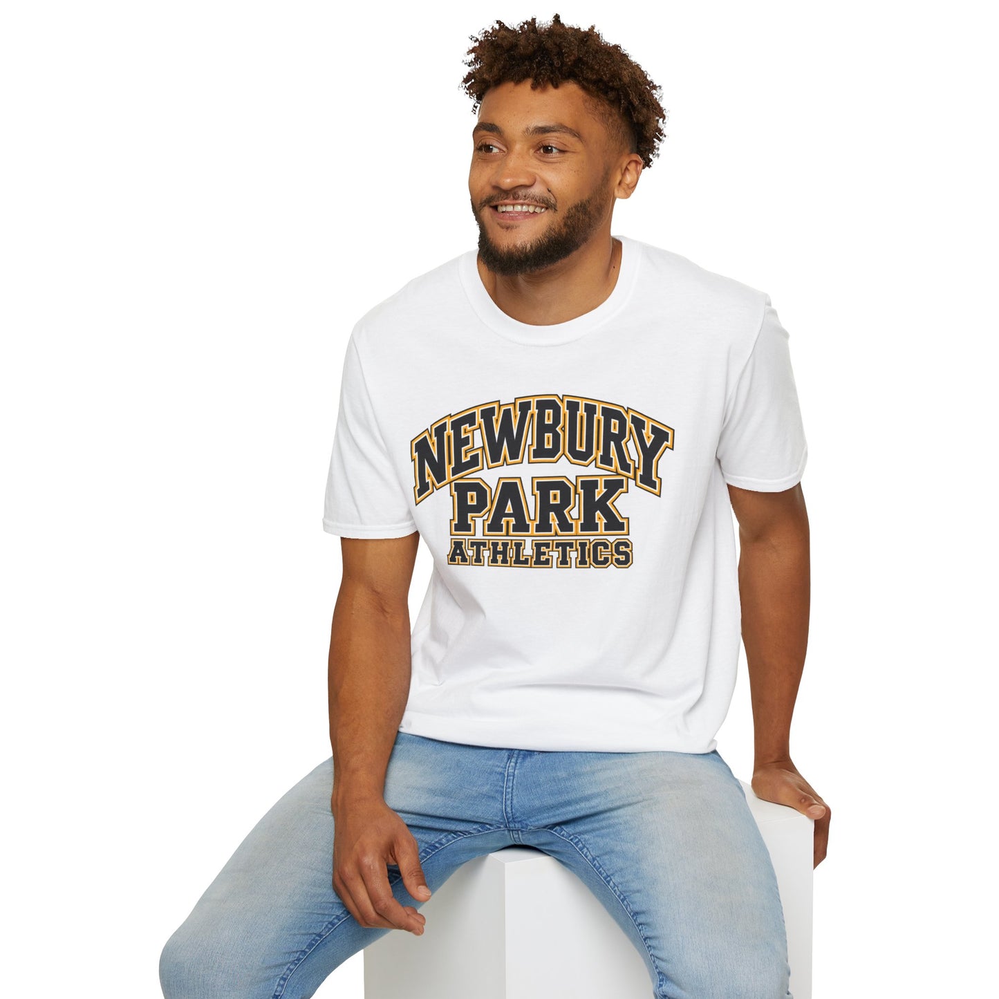 Newbury Park Athletics T‑Shirt — Vintage Collegiate Sports Tee