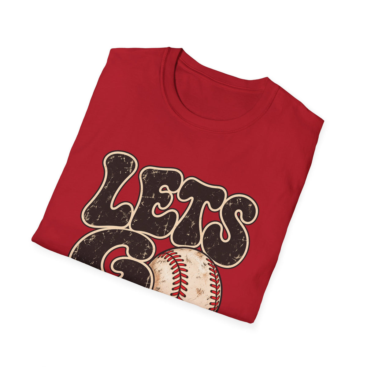 Lets Go Baseball Graphic T‑Shirt