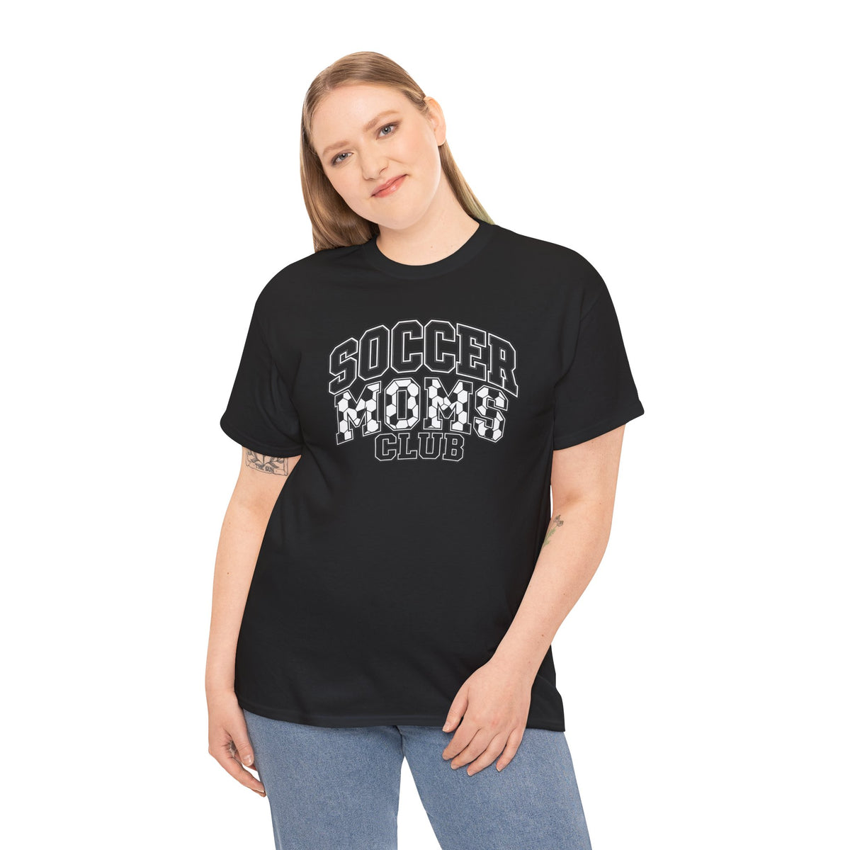 Soccer Mom Club T-Shirt — Retro Checkerboard Sports Tee