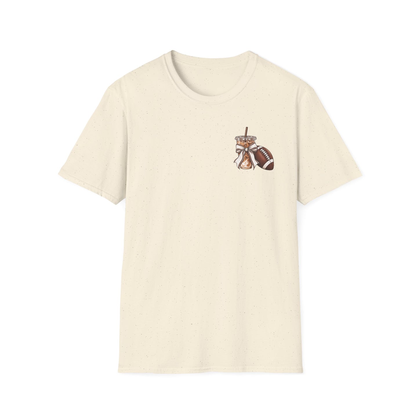 Football Mom Iced Coffee T-Shirt
