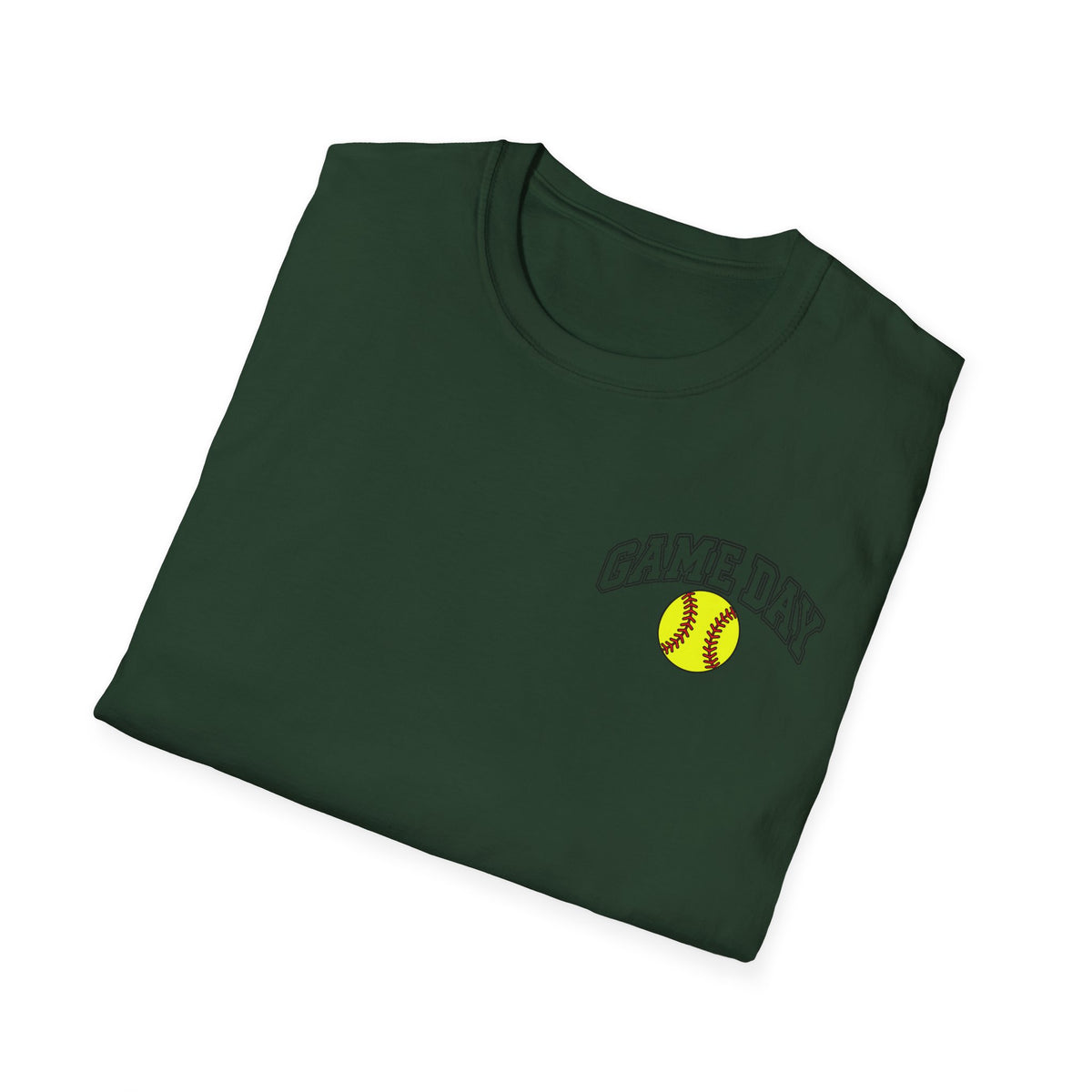 Game Day Softball T-Shirt — Womens/Mens Casual Sports Tee