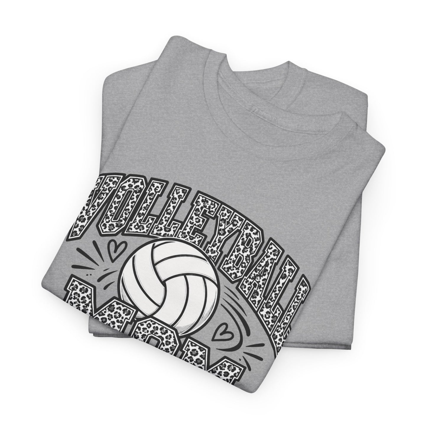 Volleyball Mom T-Shirt — Retro Volleyball Graphic Tee for Proud Moms