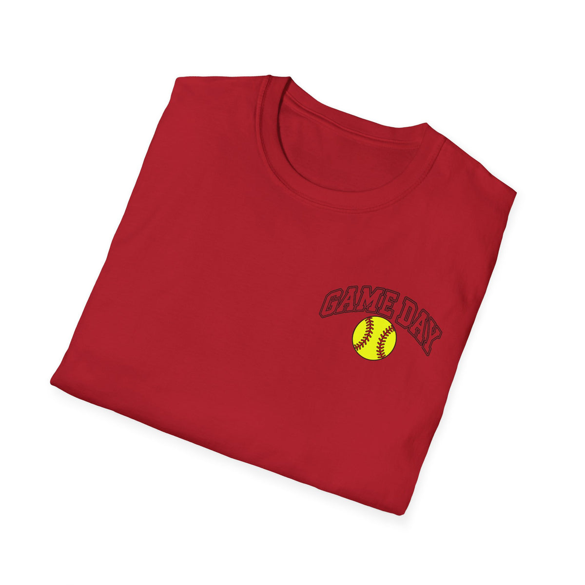 Game Day Softball T-Shirt — Womens/Mens Casual Sports Tee
