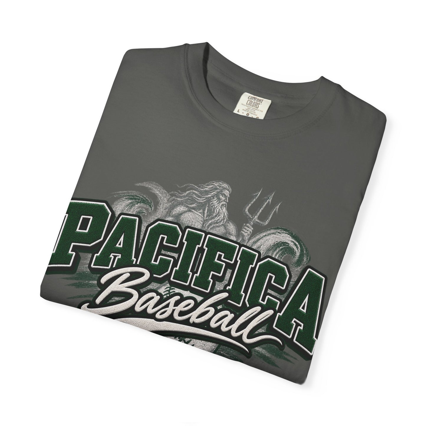 Pacifica Baseball T‑Shirt – Retro Trident Sports Tee