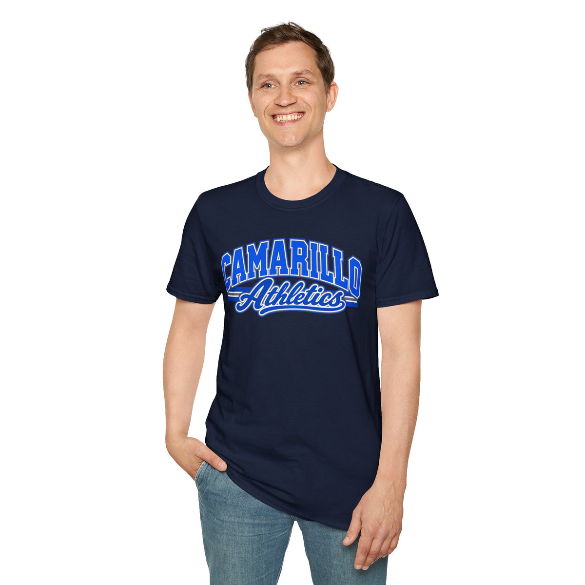 Camarillo Athletics T-Shirt — Classic Collegiate Crew Tee
