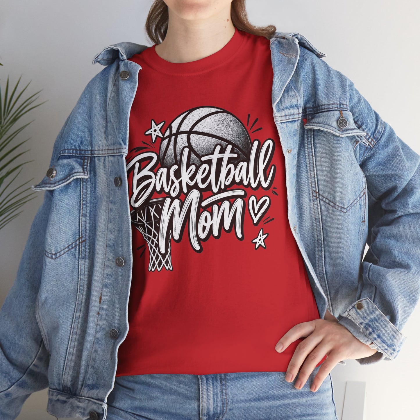 Basketball Mom T-Shirt — Graphic Sports Mom Tee