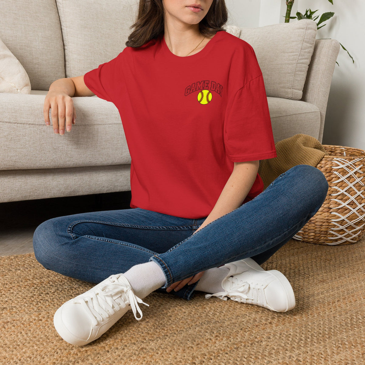 Game Day Softball T-Shirt — Womens/Mens Casual Sports Tee