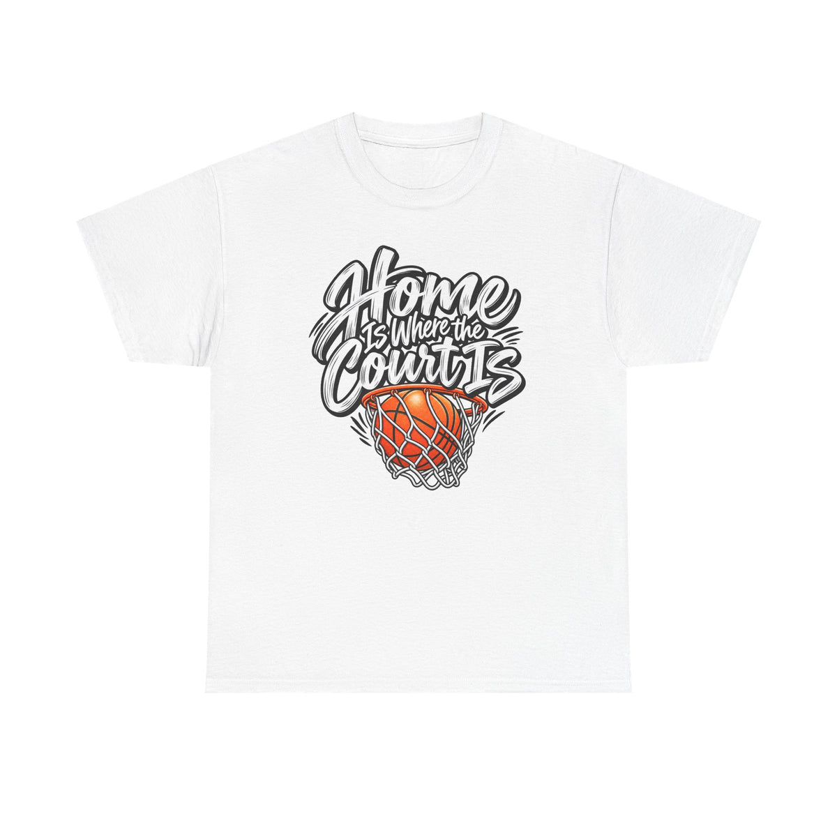 “Home Is Where the Court Is” Graphic Tee