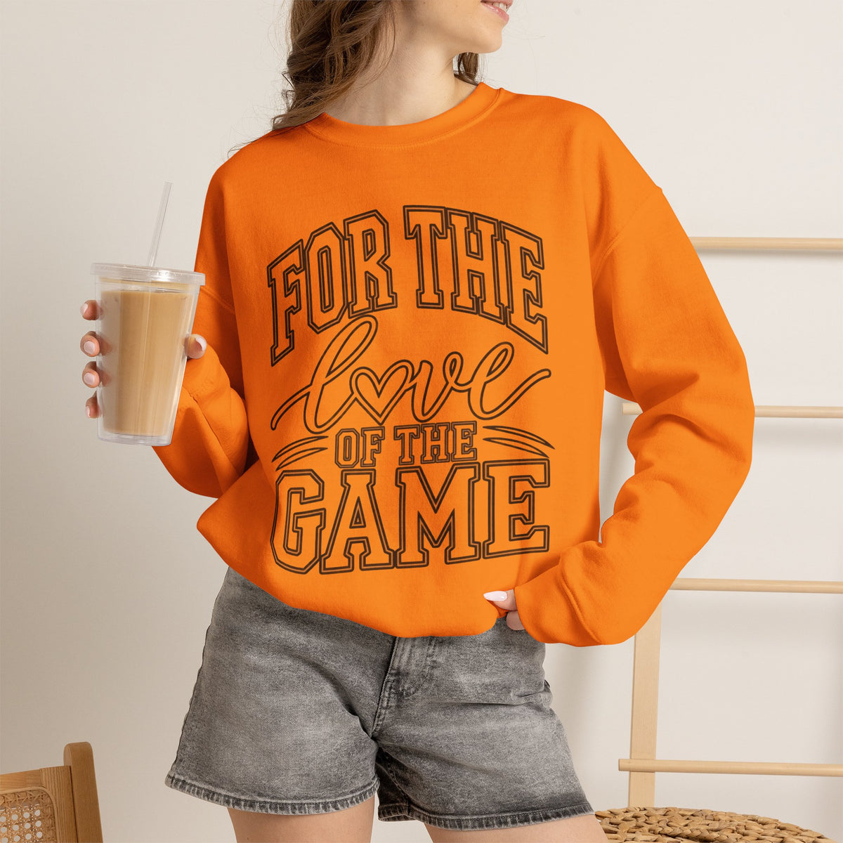For The Love Of The Game Crewneck Sweatshirt