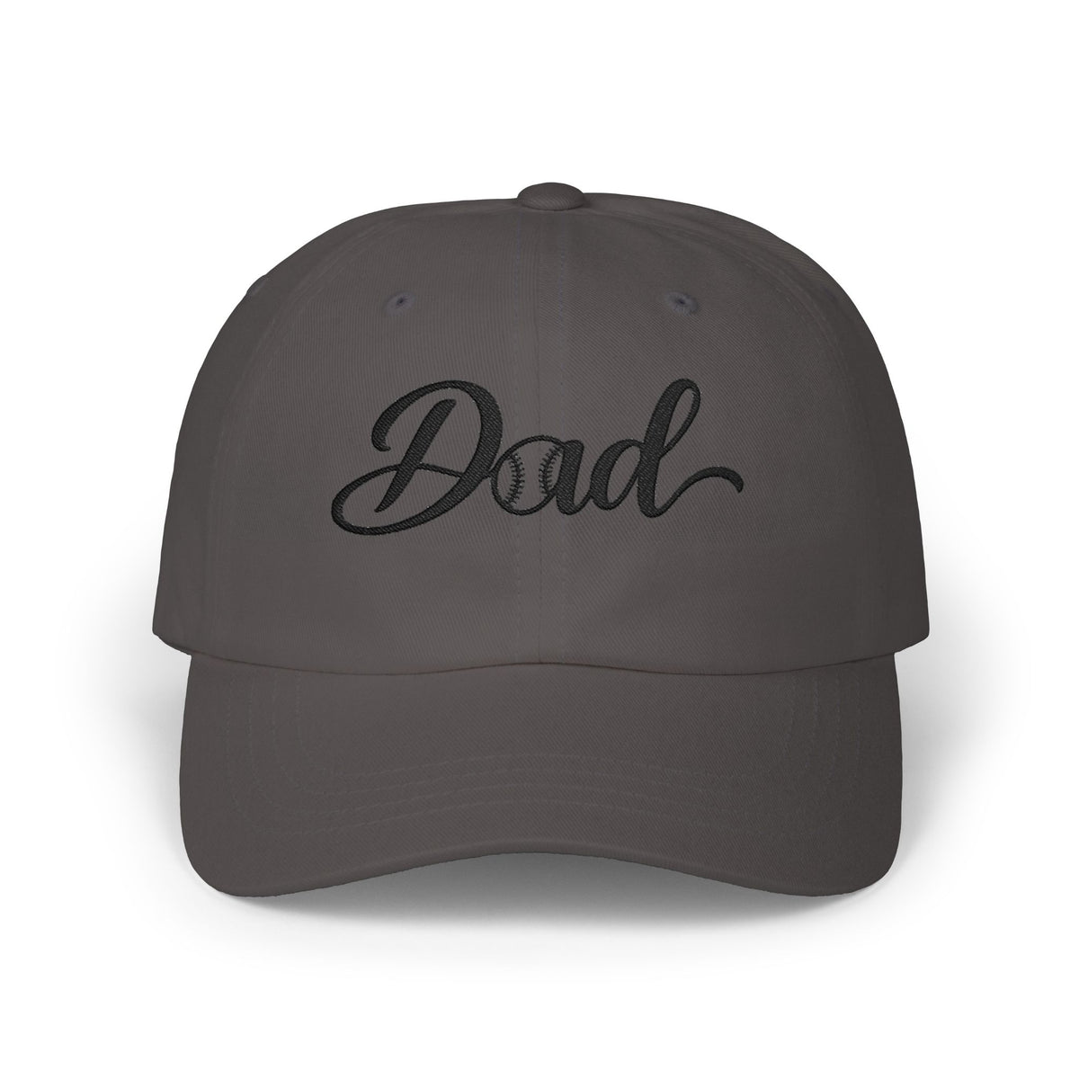 Dad Script Cap – Embroidered Classic Dad Baseball Hat