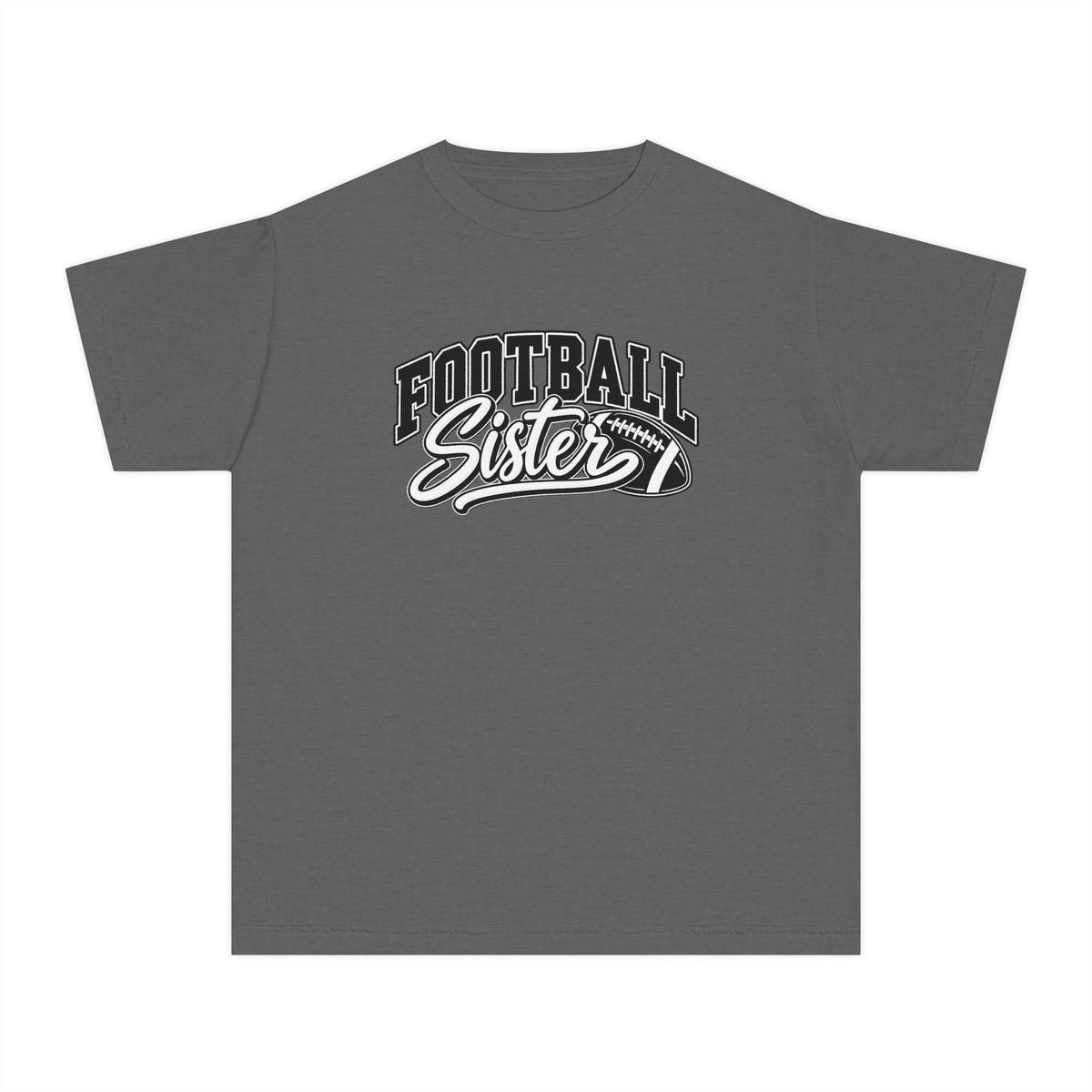 "Football Sister" Youth T‑Shirt