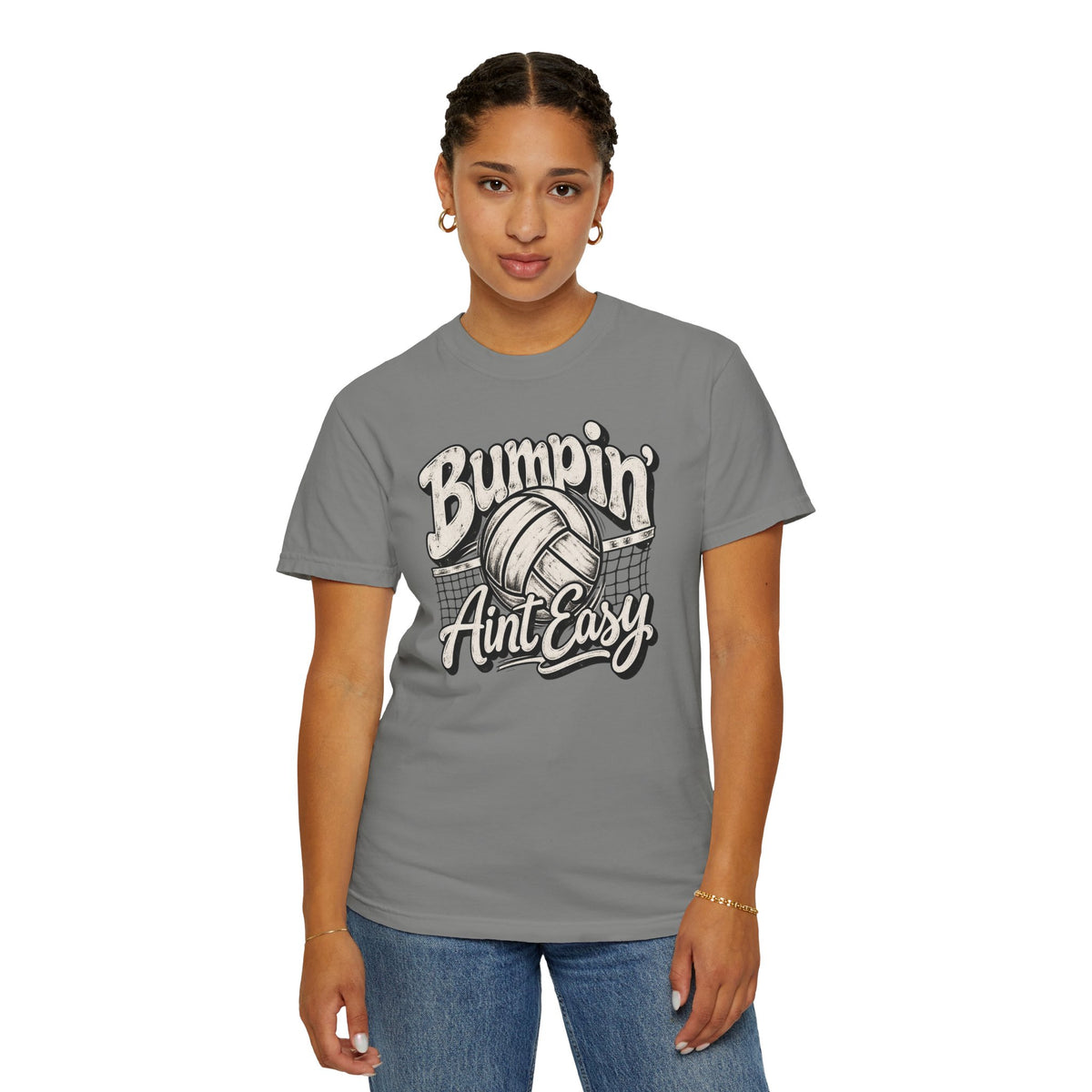 Bumpin' Ain't Easy Volleyball Tee