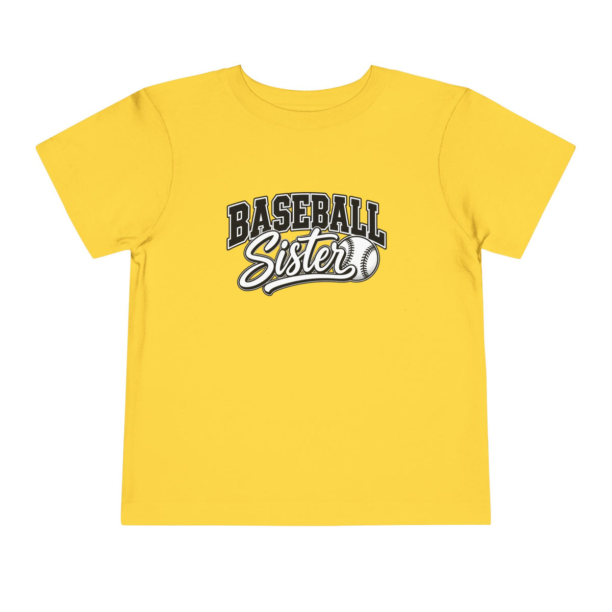 Baseball Sister Toddler Tee