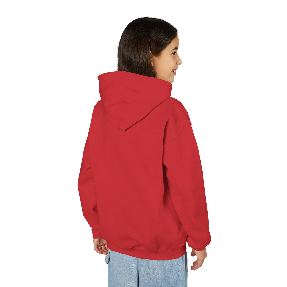 Youth Hoodie - "Diamonds Are A Girl's Best Friend" Softball Design (Pink Ribbon)