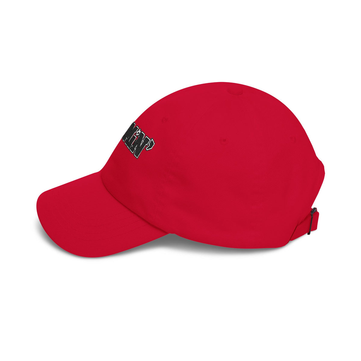 Mommin' Dad Cap — Casual White Soccer Hat for Moms
