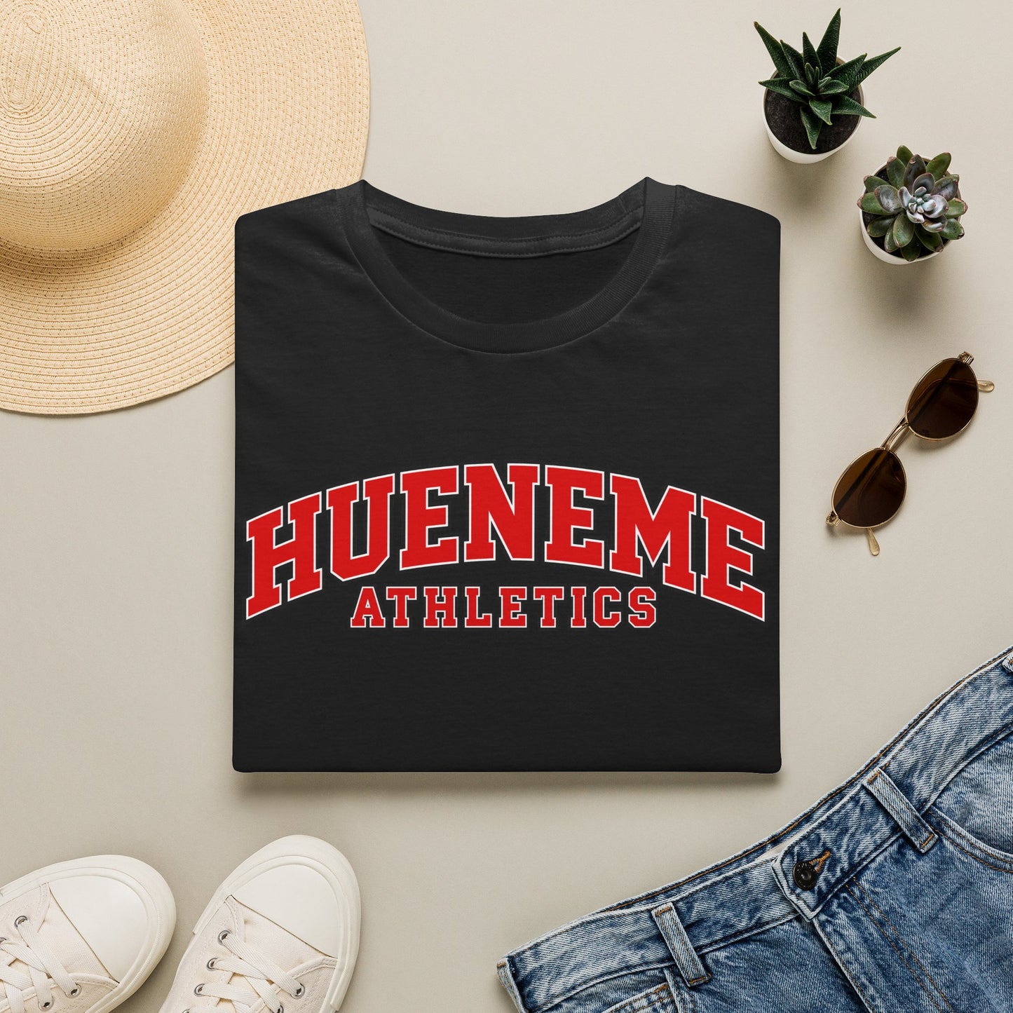 Hueneme Athletics T-Shirt — Vintage Campus Sports Tee