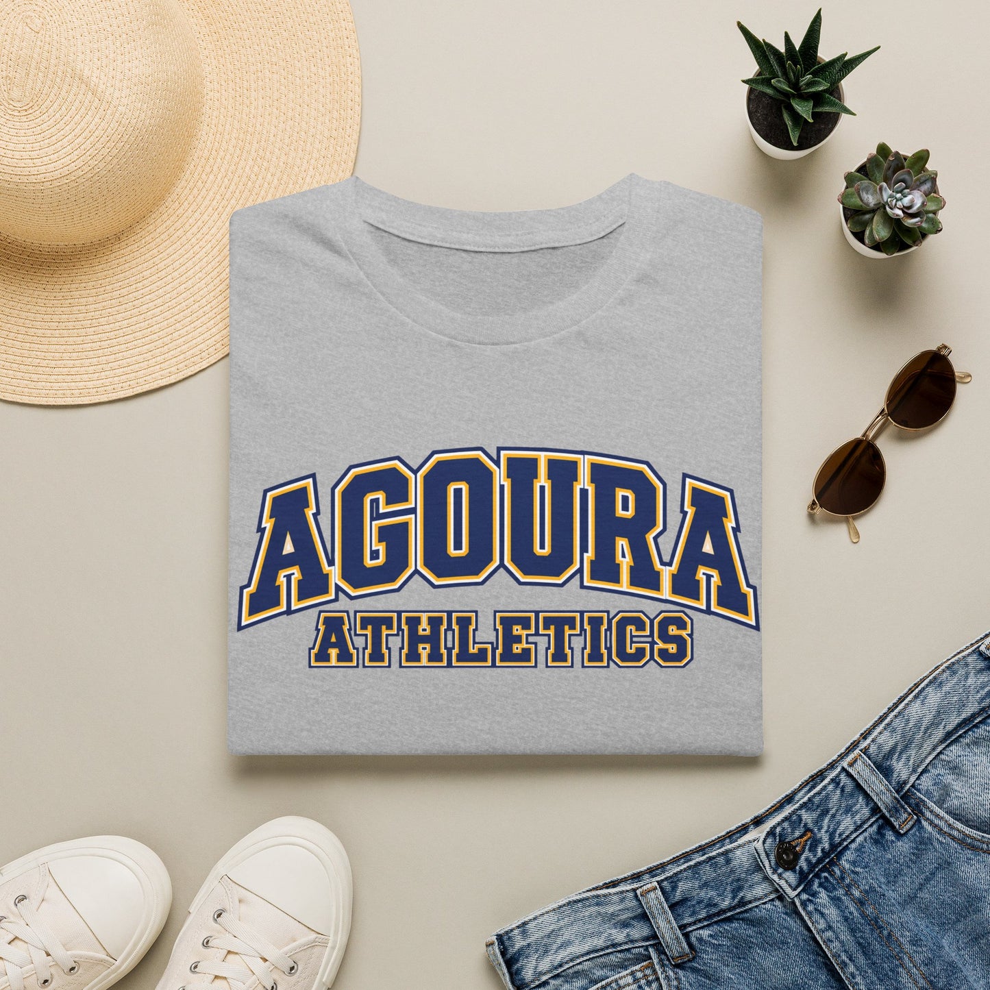 Agoura Athletics T-Shirt — Collegiate Varsity Logo Tee
