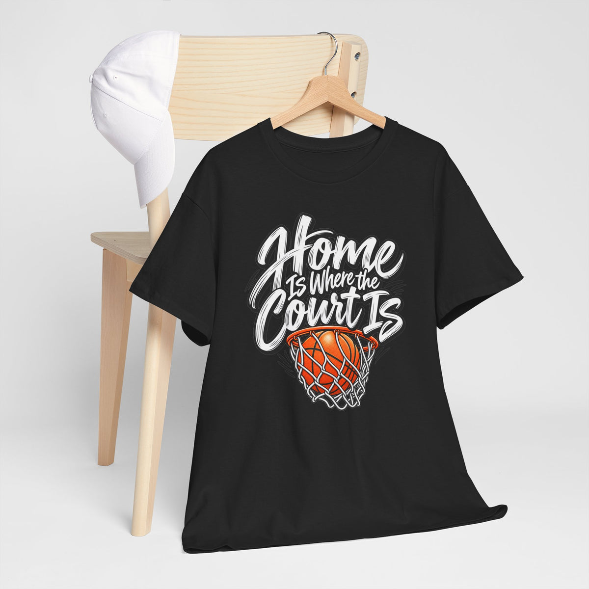 “Home Is Where the Court Is” Graphic Tee