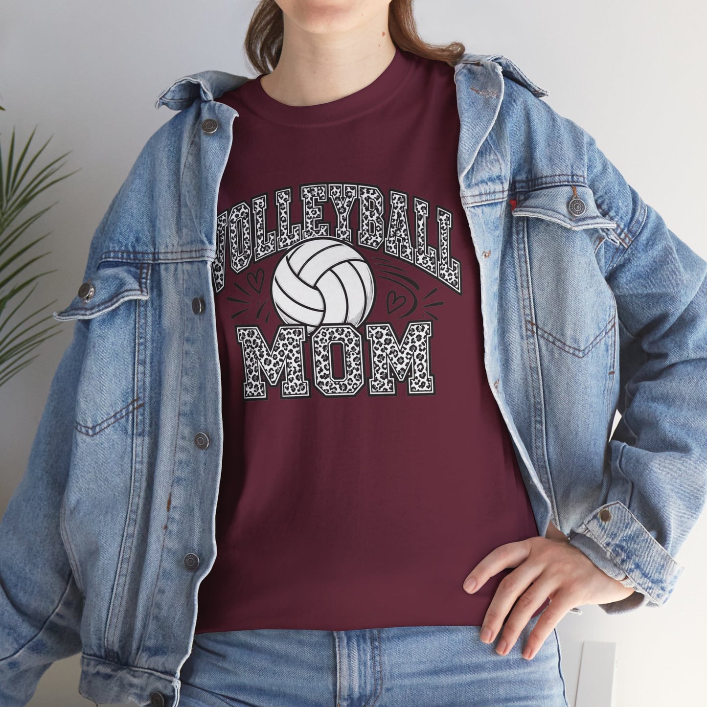 Volleyball Mom T-Shirt — Retro Volleyball Graphic Tee for Proud Moms