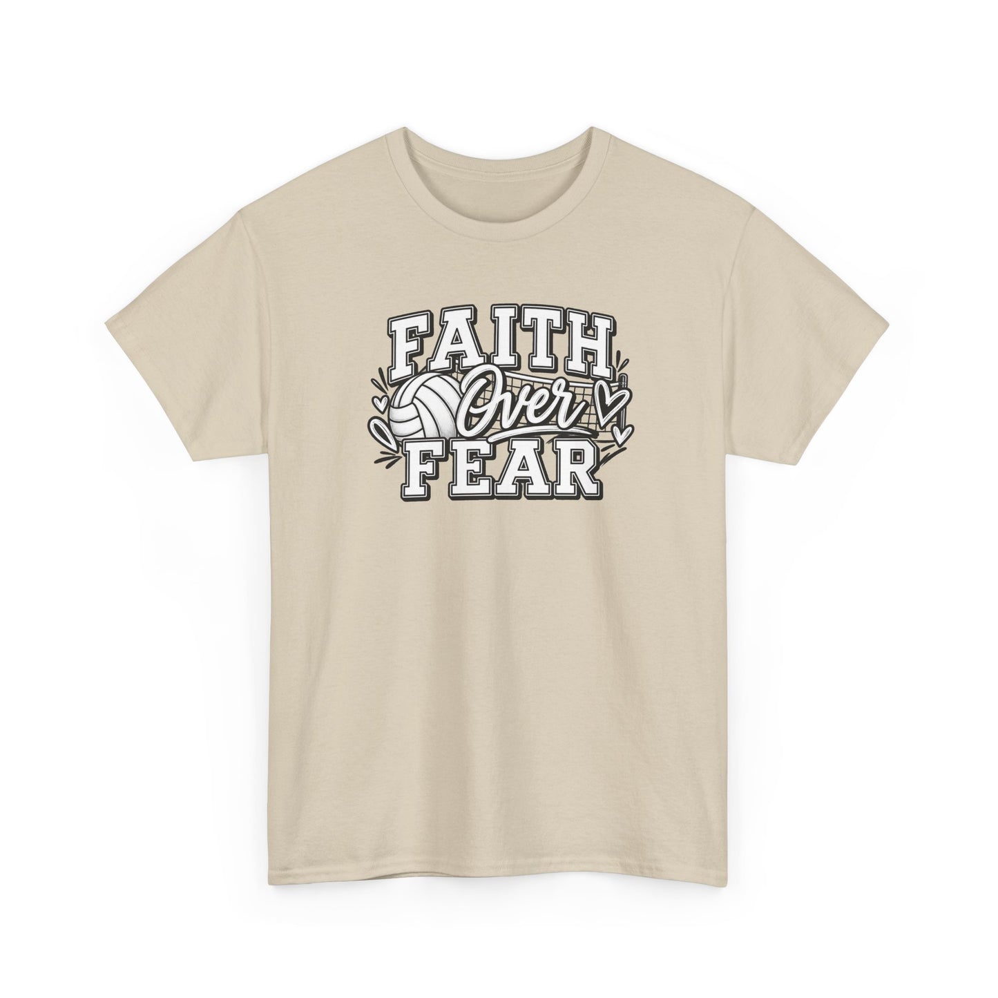 Faith Over Fear T‑Shirt - Inspirational Christian Tee