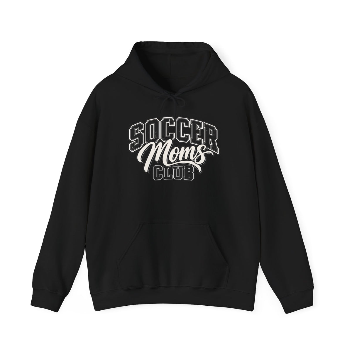 Soccer Moms Club Hoodie — Vintage Athletic Mom Pullover