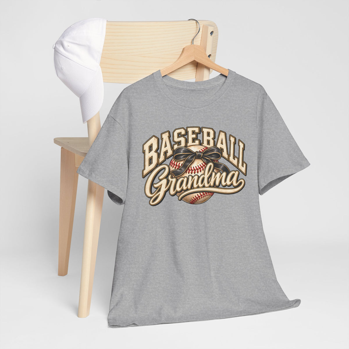 Baseball Grandma T-Shirt — Vintage Softball/Baseball Graphic Tee for Grandmothers