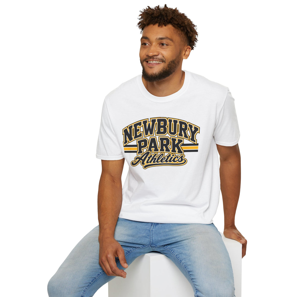 Newbury Park Athletics T‑Shirt — Vintage Collegiate Sports Tee