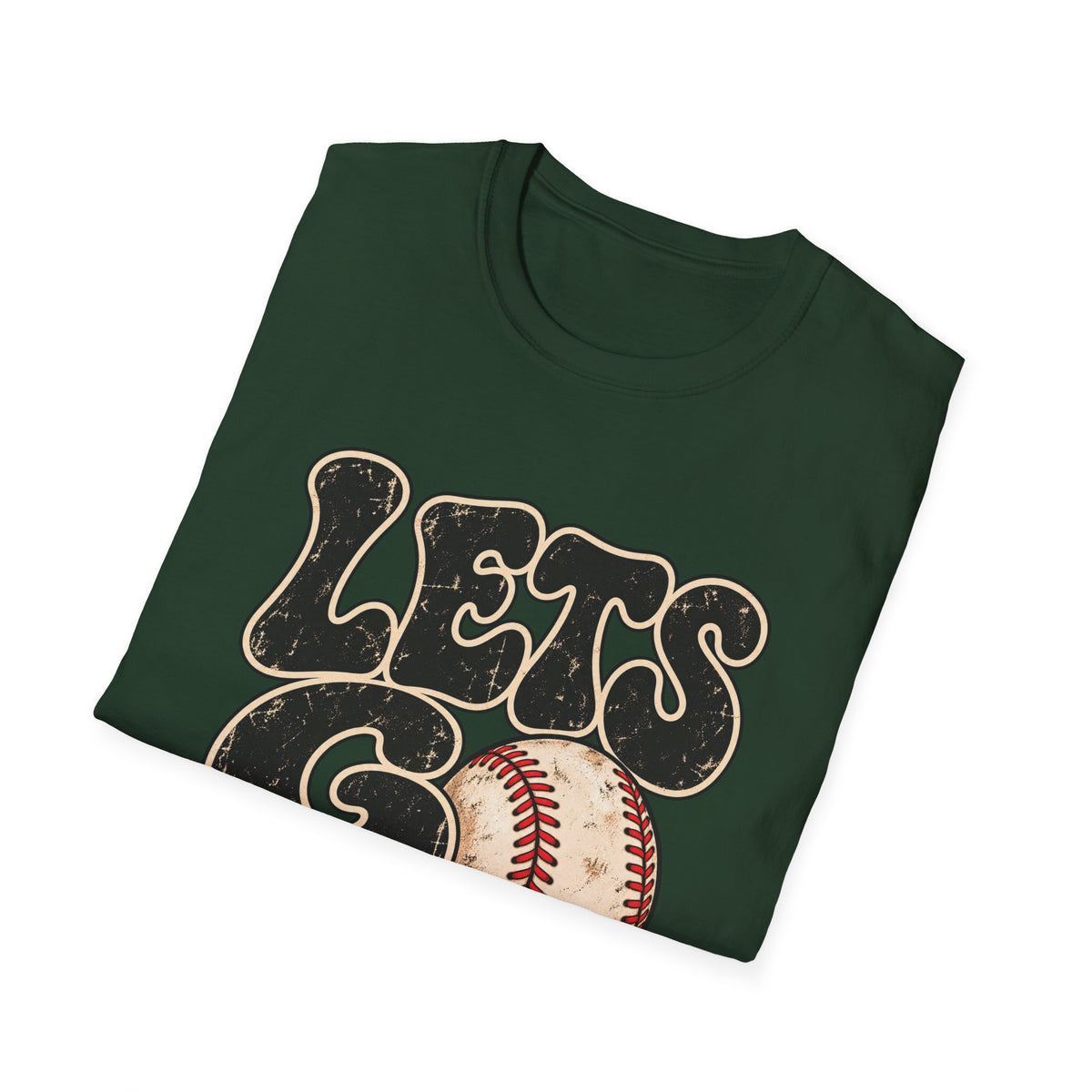 Lets Go Baseball Graphic T‑Shirt