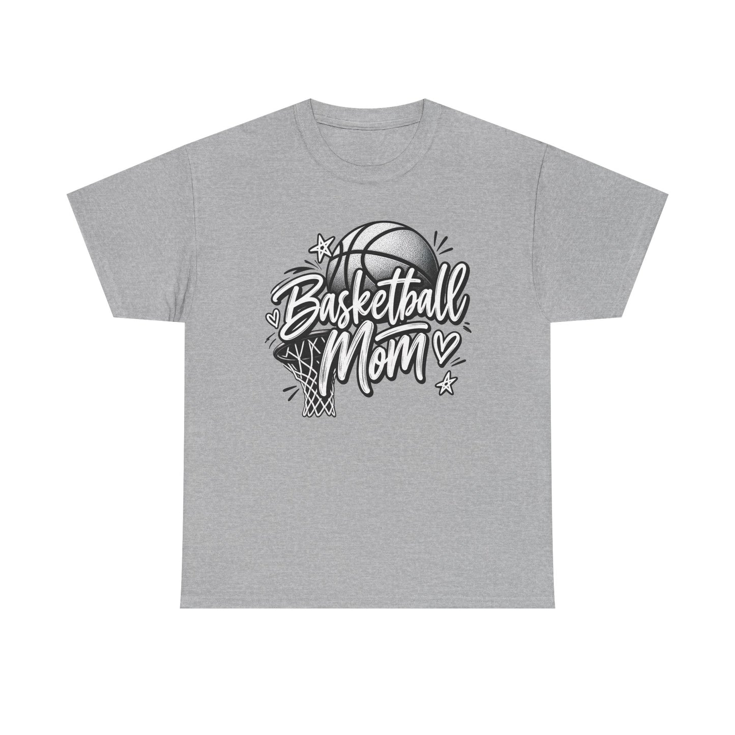 Basketball Mom T-Shirt — Graphic Sports Mom Tee