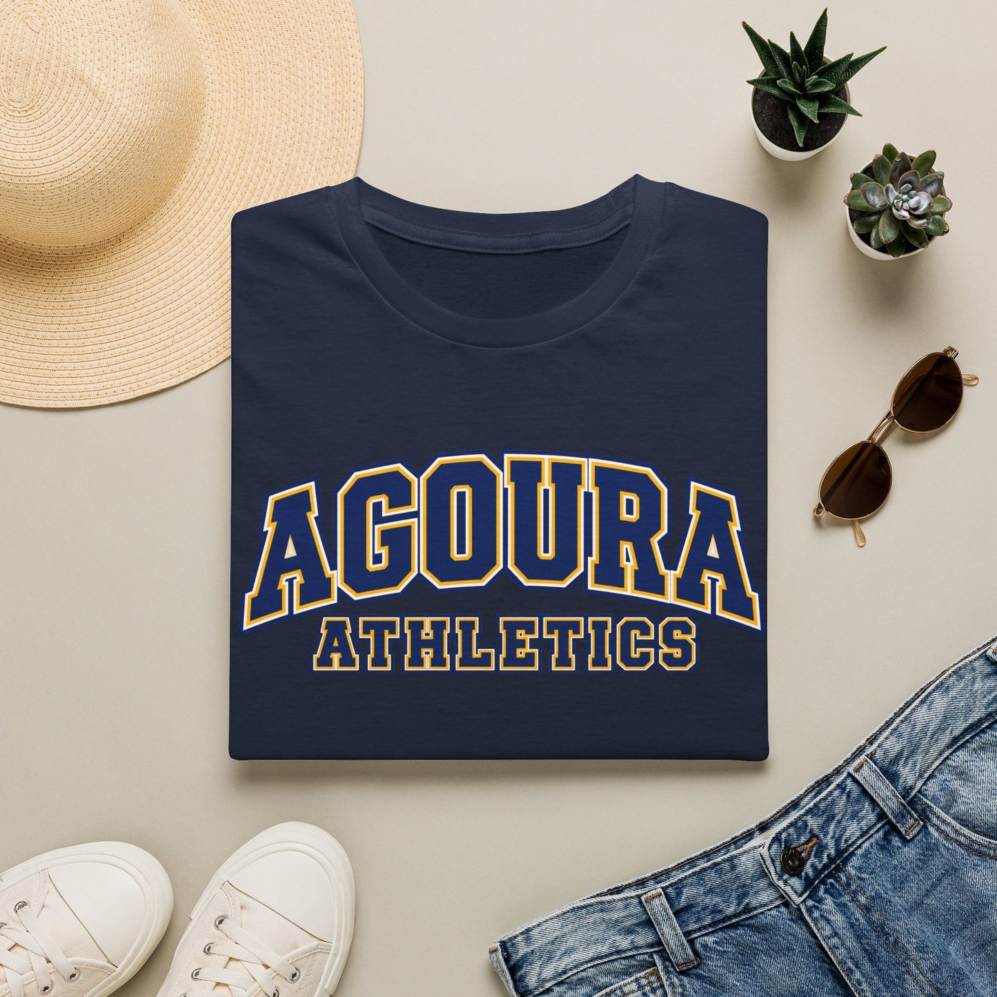 Agoura Athletics T-Shirt — Collegiate Varsity Logo Tee