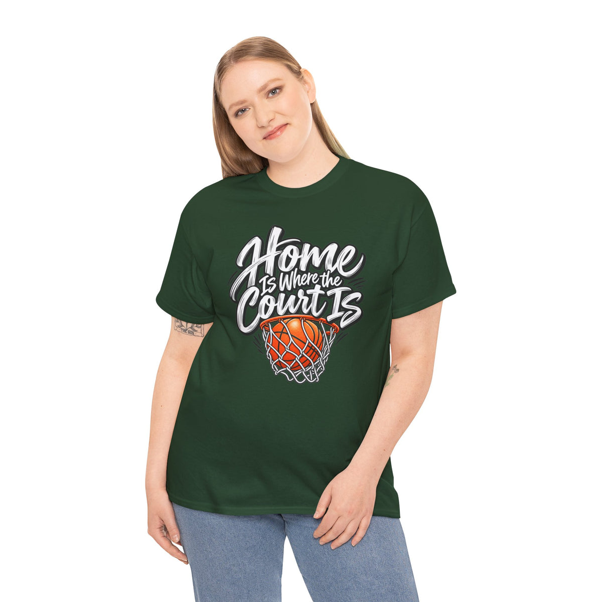 “Home Is Where the Court Is” Graphic Tee