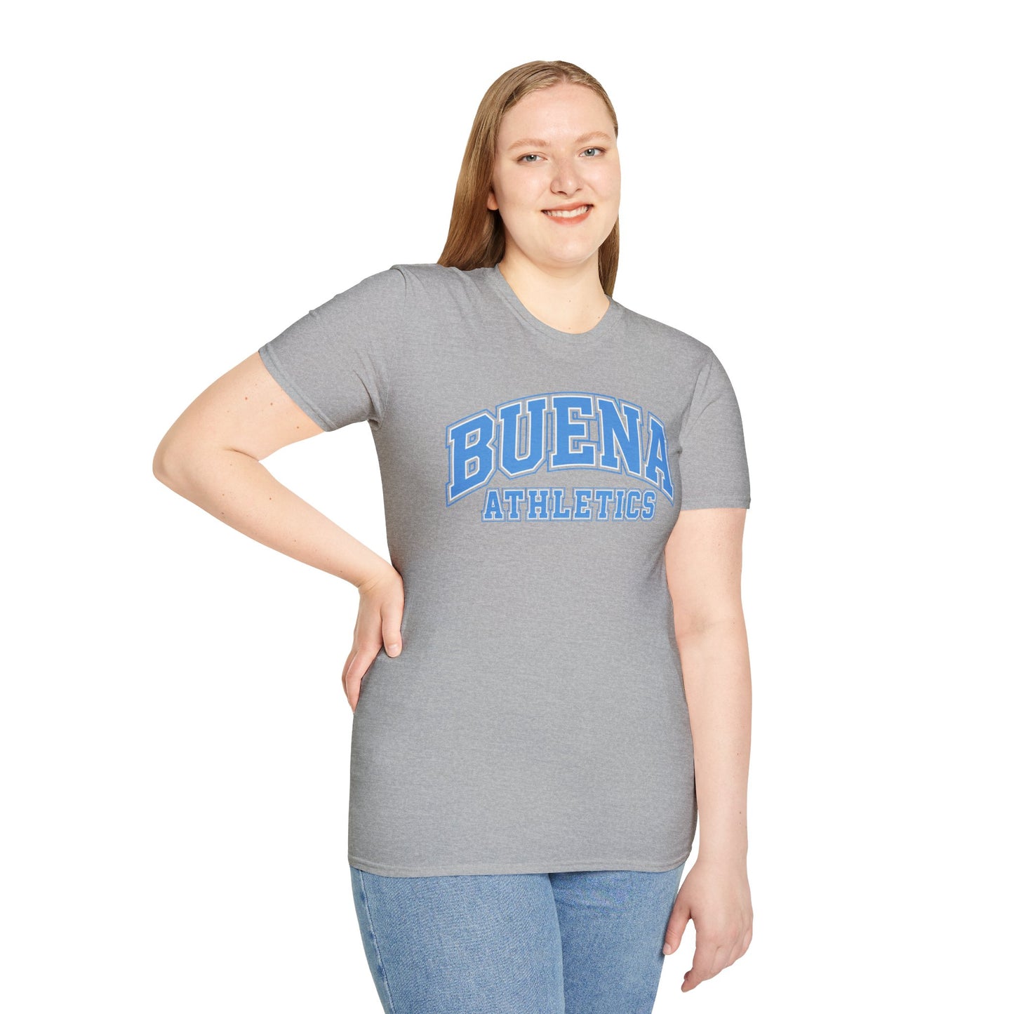Buena Athletics T‑Shirt — Retro Collegiate Tee