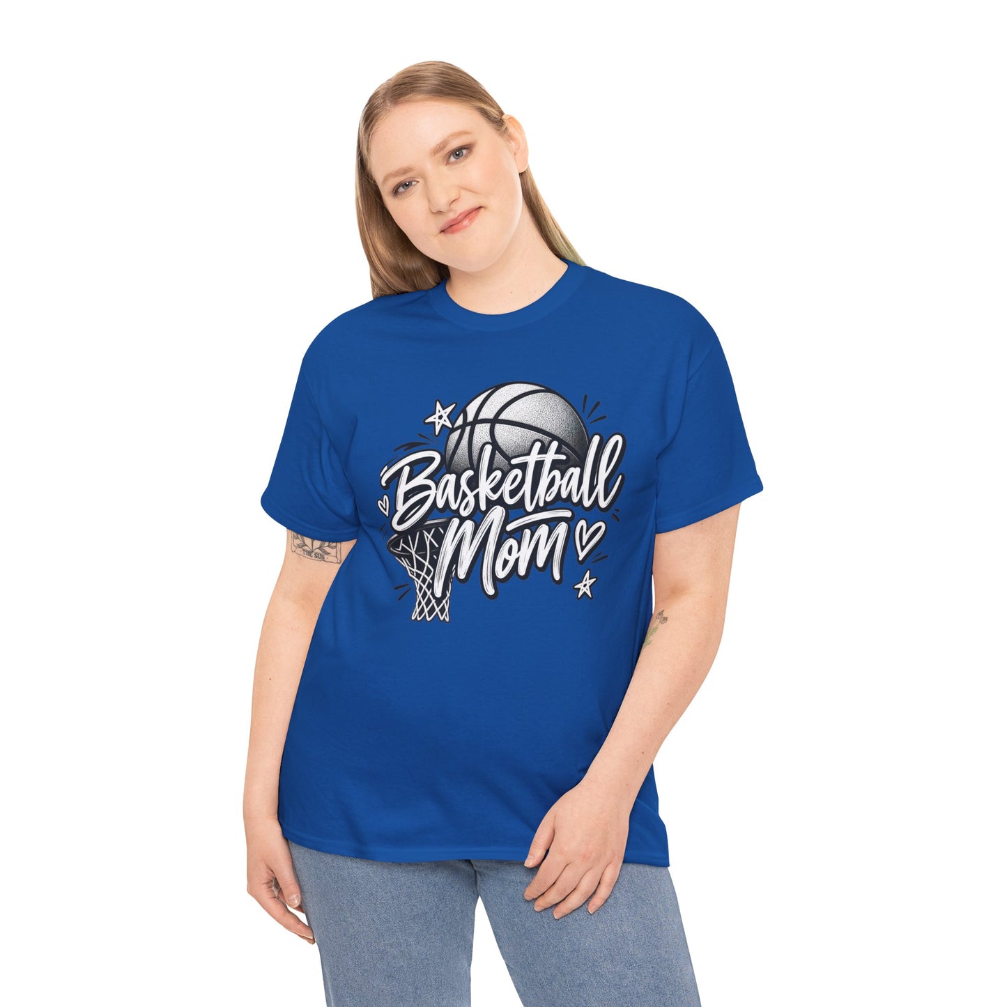 Basketball Mom T-Shirt — Graphic Sports Mom Tee