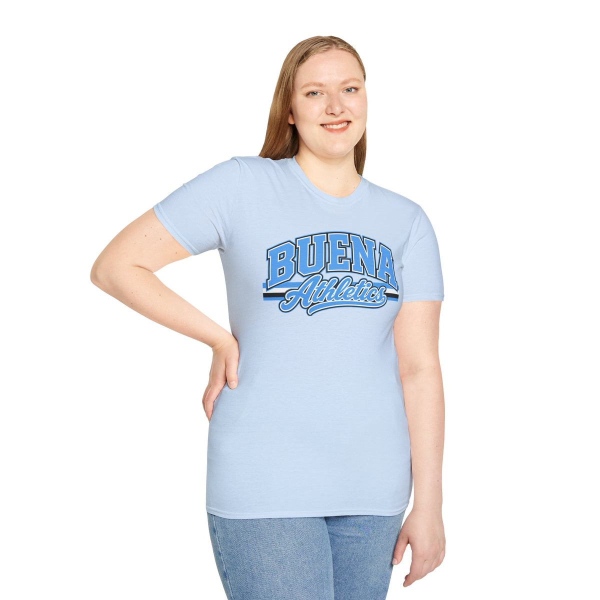 Buena Athletics T‑Shirt — Retro Collegiate Tee