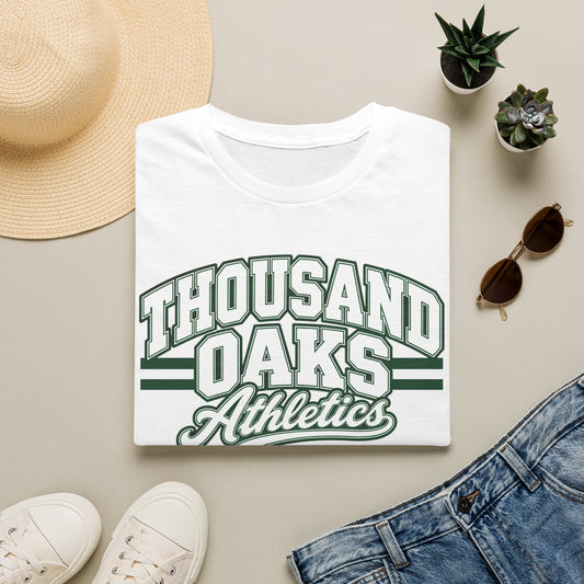 Thousand Oaks Athletics T‑Shirt — Vintage Collegiate Sports Tee