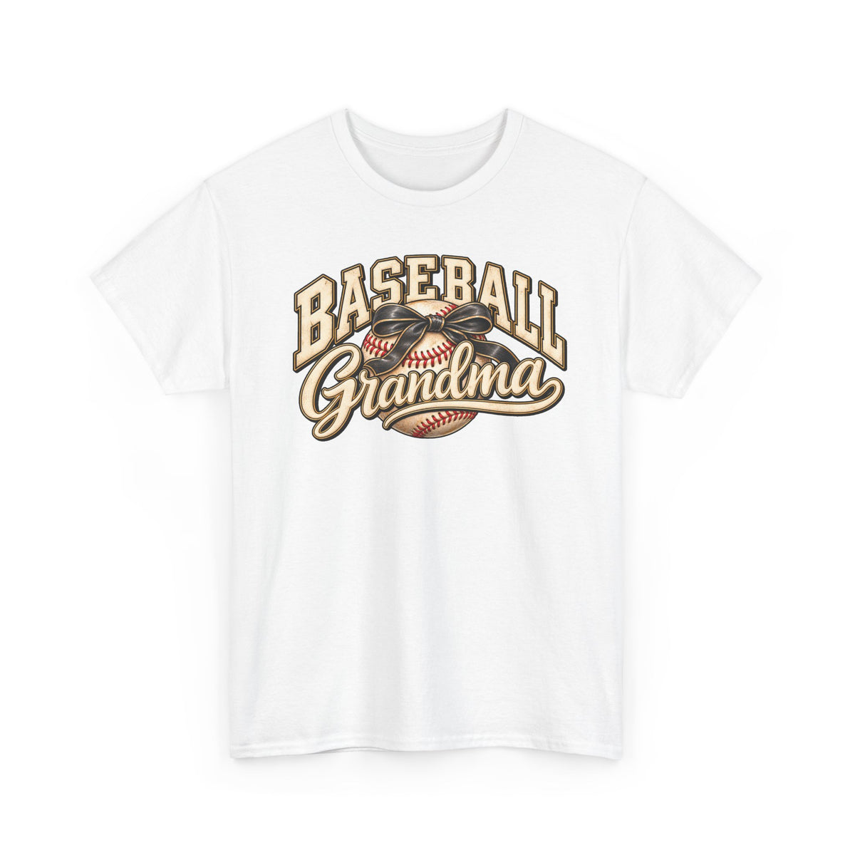 Baseball Grandma T-Shirt — Vintage Softball/Baseball Graphic Tee for Grandmothers