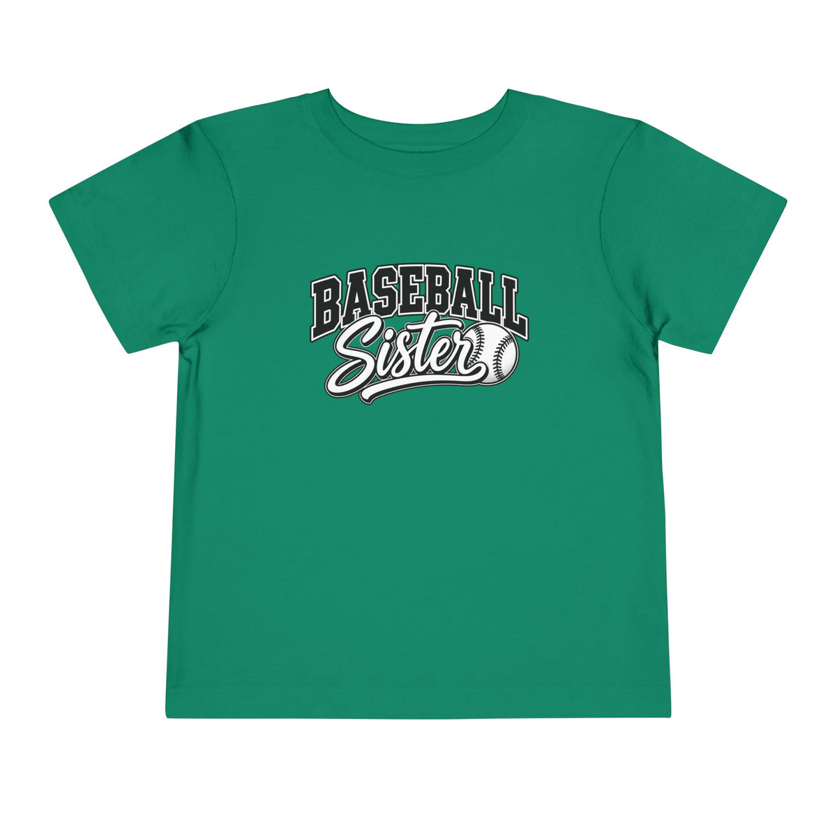 Baseball Sister Toddler Tee