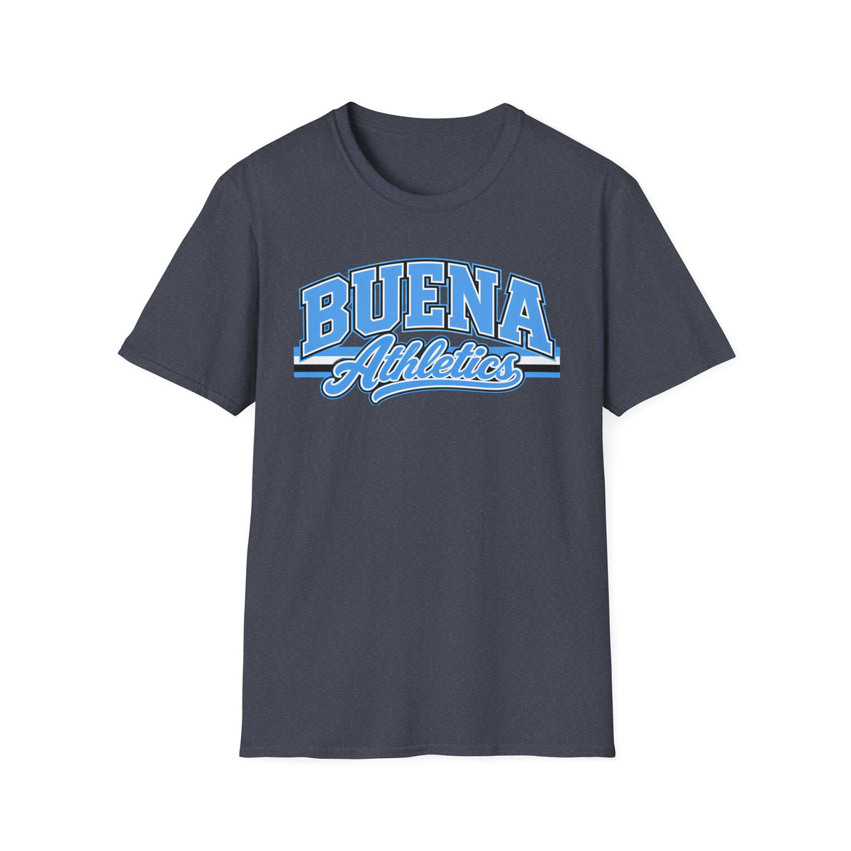 Buena Athletics T‑Shirt — Retro Collegiate Tee