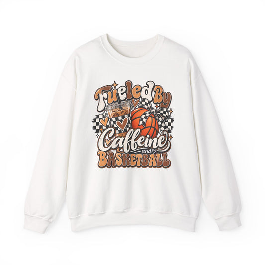 Heavy Blend™ Basketball Crewneck Sweatshirt