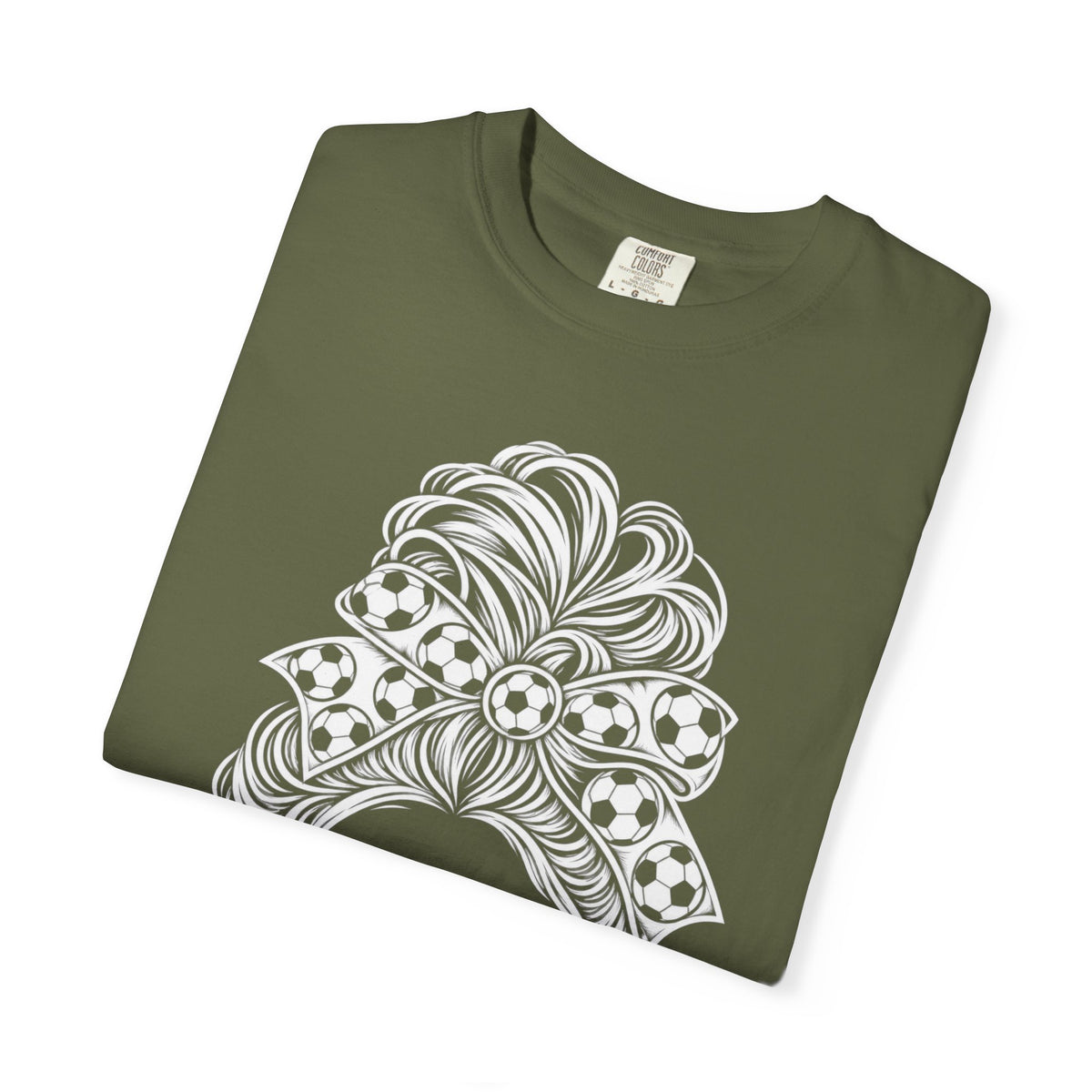 Messy Bun Mom Life T-Shirt — 'Ain't Nothin' But A Mom Thing' Soccer Graphic Tee