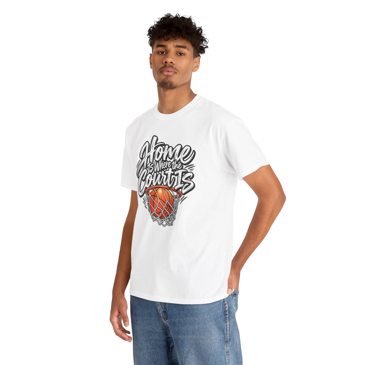 “Home Is Where the Court Is” Graphic Tee