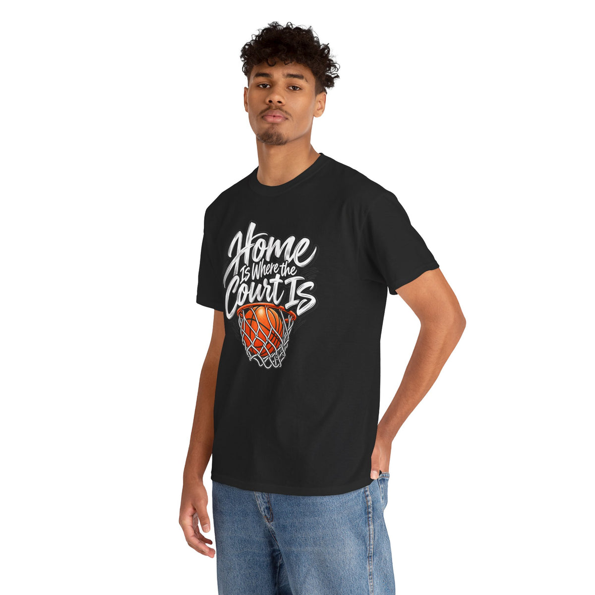 “Home Is Where the Court Is” Graphic Tee