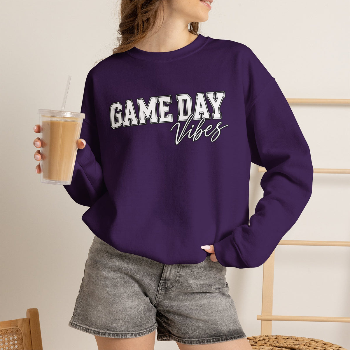 Game Day Vibes Crewneck Sweatshirt